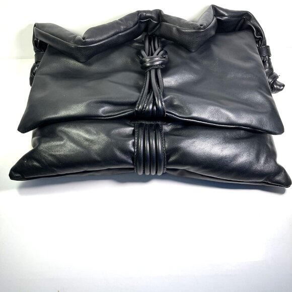 Giorgia Milani Black Tote Handbag Made in Italy - Picture 4 of 8